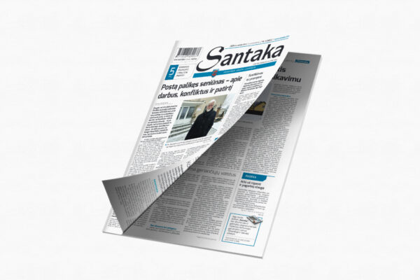 2026 m. sausio 16 d. „Santakos“ laikraščio PDF