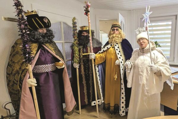 Miestą aplankė Trys Karaliai