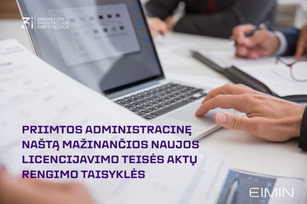 Mažinama biurokratinė našta verslui: supaprastinama licencijų išdavimo tvarka