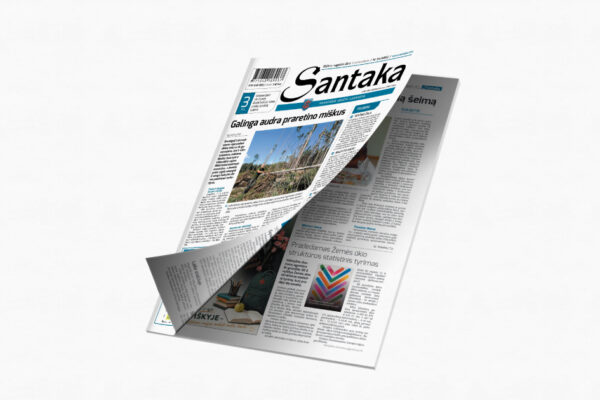 2026 m. rugpjūčio 28 d. „Santakos“ laikraščio PDF