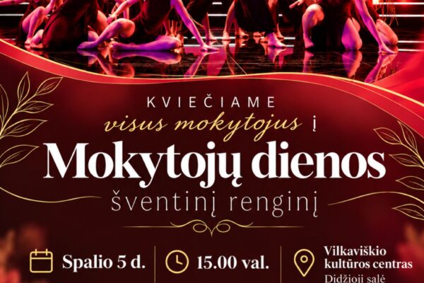 Mokytojų dienos renginys