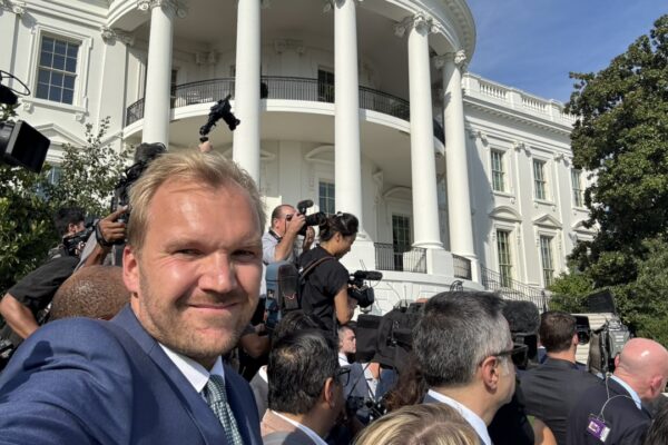 LRT korespondento klausimas Trumpui iškėlė Lietuvos temą į tarptautinę darbotvarkę