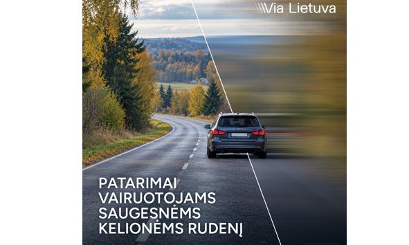 „Via Lietuva“: Vėlinių savaitgalis keliuose – intensyvesnis eismas, įsigalioja vairuotojams svarbūs sezoniniai KET reikalavimai